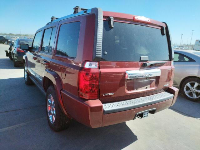 1J8HH58267C673617 - 2007 JEEP COMMANDER 勃艮第红 照片 3