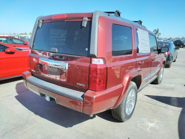 1J8HH58267C673617 - 2007 JEEP COMMANDER 勃艮第红 照片 4