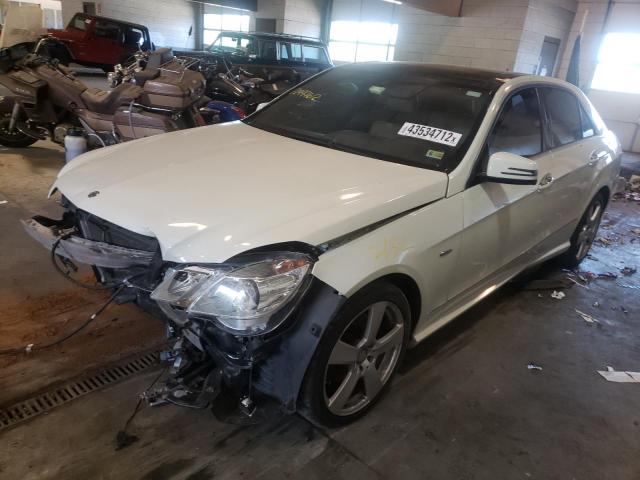 WDDHF8JB7CA537730 - 2012 MERCEDES-BENZ E 350 4MAT WHITE photo 2