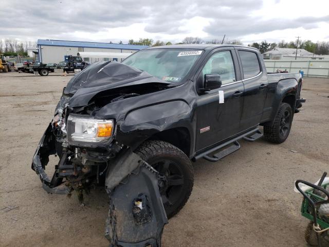 1GTG6BE35F1237324 - 2015 GMC CANYON SLE BLACK photo 2