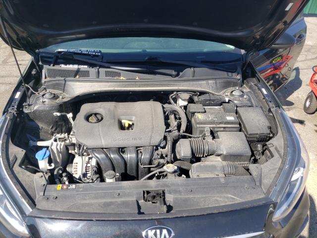 3KPF24AD9KE103795 - 2019 KIA FORTE FE BLACK photo 7