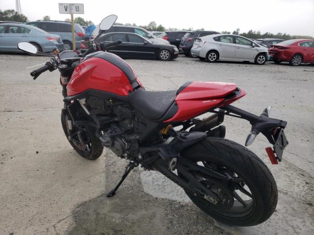 ZDMMAMDT3MB001796 - 2021 DUCATI MONSTER RED photo 3