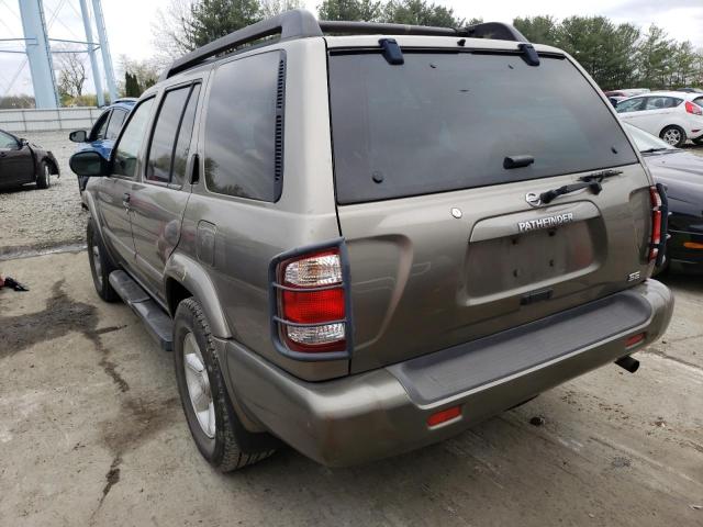 JN8DR09Y23W824023 - 2003 NISSAN PATHFINDER TAN photo 3