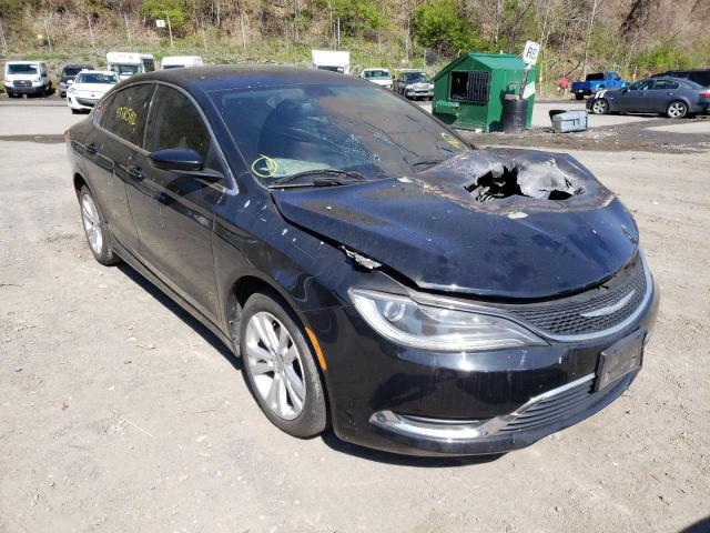 1C3CCCAB9GN168887 - 2016 CHRYSLER 200 LIMITE BLACK photo 1