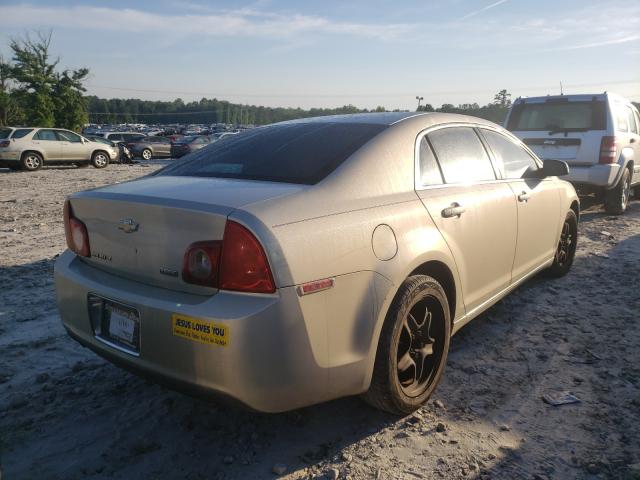 1G1ZC5E09AF253975 - 2010 CHEVROLET MALIBU 1LT 金色 照片 4