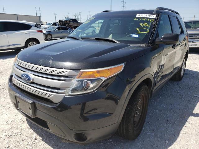 1FM5K7B83EGA74437 - 2014 FORD EXPLORER BLACK photo 2