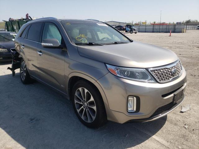 5XYKWDA79FG653892 - 2015 KIA SORENTO SX GRAY photo 1