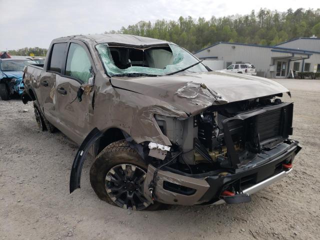 1N6AA1ED3NN101222 - 2022 NISSAN TITAN BROWN photo 1