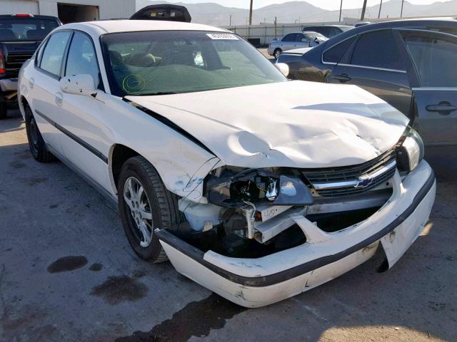 2G1WF52E539116327 - 2003 CHEVROLET IMPALA WHITE photo 1