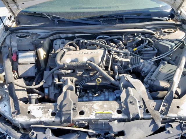 2G1WF52E539116327 - 2003 CHEVROLET IMPALA WHITE photo 7