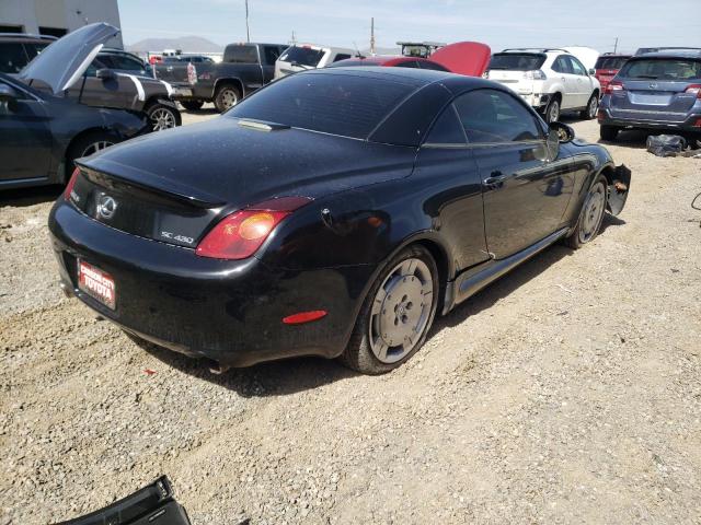 JTHFN48Y720014010 - 2002 LEXUS SC 430 BLACK photo 4