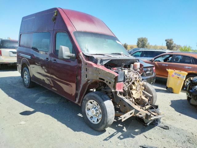 1N6BF0LY6CN113349 - 2012 NISSAN NV 2500 BURGUNDY photo 1