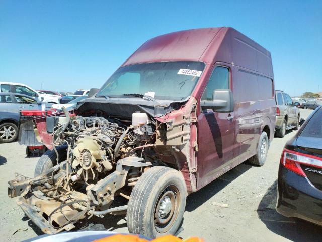 1N6BF0LY6CN113349 - 2012 NISSAN NV 2500 BURGUNDY photo 2