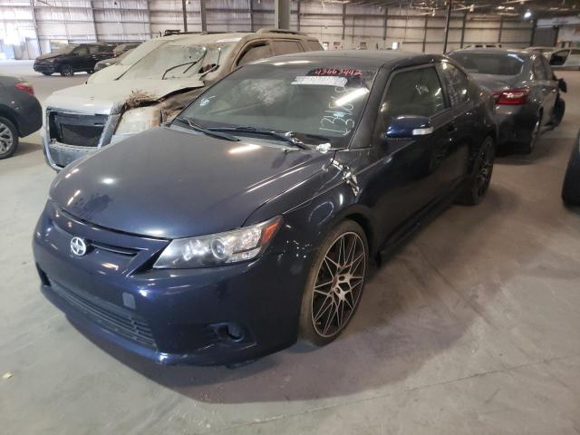 JTKJF5C71D3059631 - 2013 TOYOTA SCION TC 蓝色 照片 2