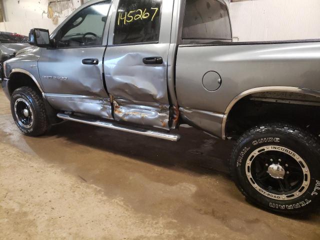 1D7KS28D46J158985 - 2006 DODGE RAM 2500 S GRAY photo 10