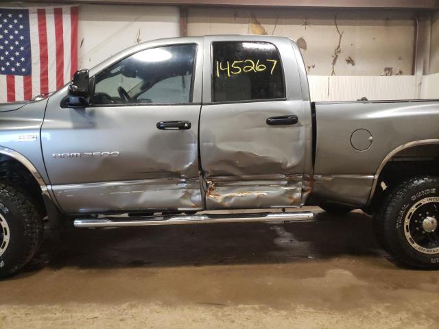 1D7KS28D46J158985 - 2006 DODGE RAM 2500 S GRAY photo 9