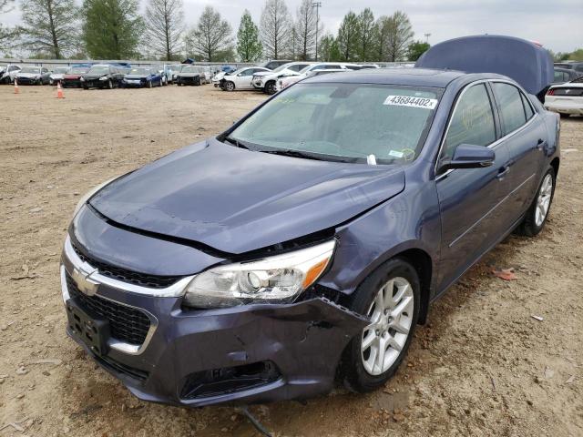 1G11C5SL8EF237316 - 2014 CHEVROLET MALIBU 1LT 蓝色 照片 2