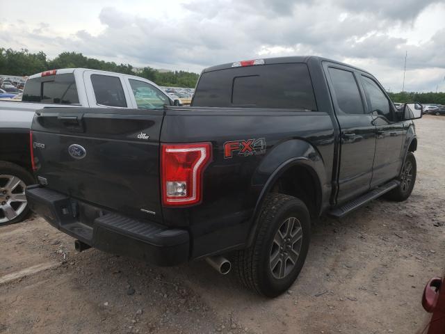 1FTEW1EF6GKD73985 - 2016 FORD F150 SUPER BLACK photo 4