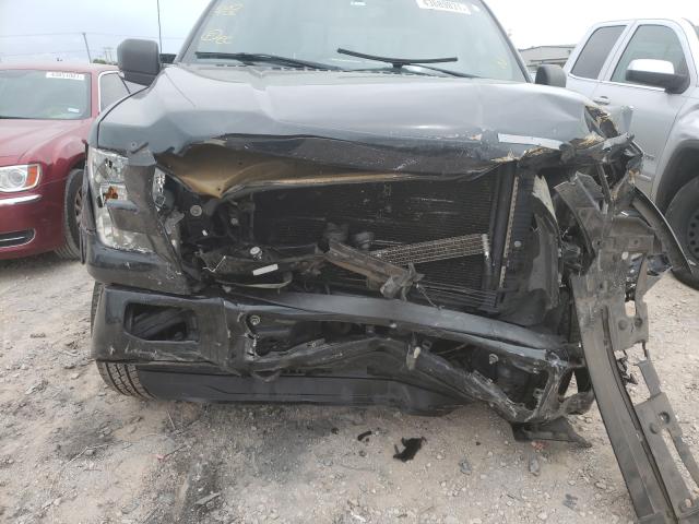 1FTEW1EF6GKD73985 - 2016 FORD F150 SUPER BLACK photo 9