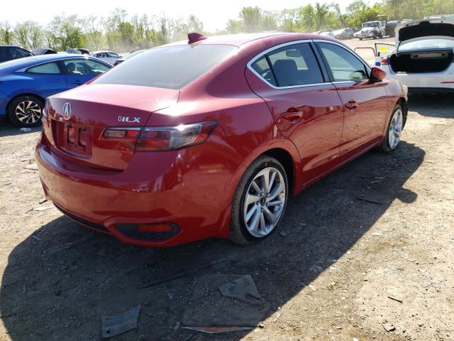 19UDE2F3XHA004922 - 2017 ACURA ILX BASE W RED photo 4