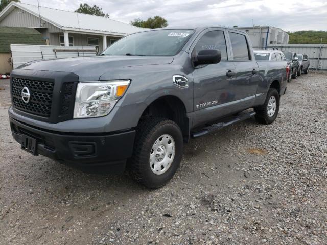 1N6AA1F18HN548895 - 2017 NISSAN TITAN XD S GRAY photo 2