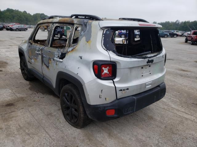 ZACCJBBB2JPH42321 - 2018 JEEP RENEGADE L SILVER photo 3