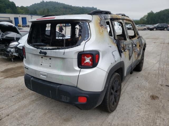 ZACCJBBB2JPH42321 - 2018 JEEP RENEGADE L SILVER photo 4