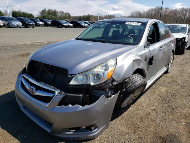 4S3BMDL67A2236302 - 2010 SUBARU LEGACY 3.6 BLUE photo 2