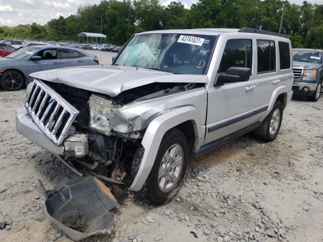 1J8HH48K57C662005 - 2007 JEEP COMMANDER 银色 照片 2