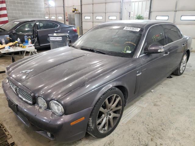 SAJWA79B68SH23473 - 2008 JAGUAR XJ8 L GRAY photo 2