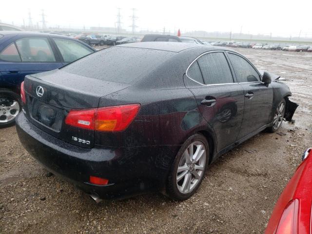 JTHBE262665006796 - 2006 LEXUS IS 350 BLACK photo 4