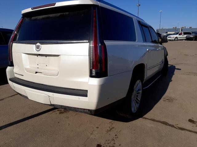 1GYS3HKJ9FR105381 - 2015 CADILLAC ESCALADE E WHITE photo 4