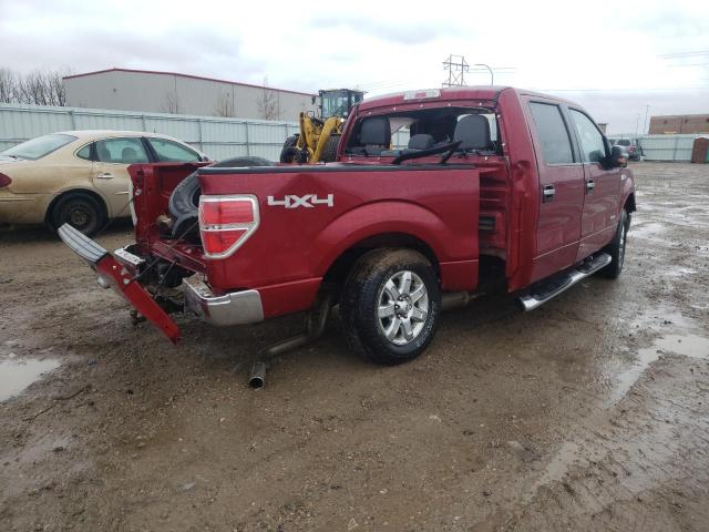 1FTFW1ET4DFD68881 - 2013 FORD 150 RED photo 4