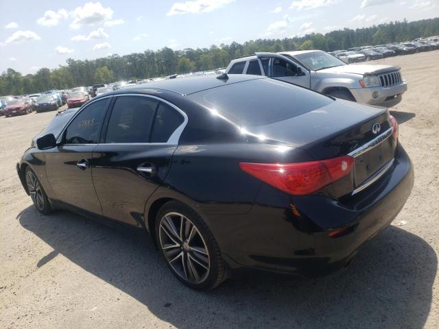 JN1BV7AP6EM678494 - 2014 INFINITI Q50 BASE BLACK photo 3