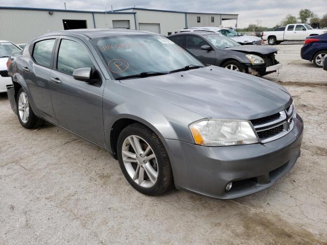 1B3BD1FG3BN593559 - 2011 DODGE AVENGER MA GRAY photo 1