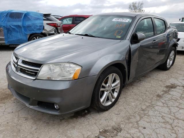 1B3BD1FG3BN593559 - 2011 DODGE AVENGER MA GRAY photo 2