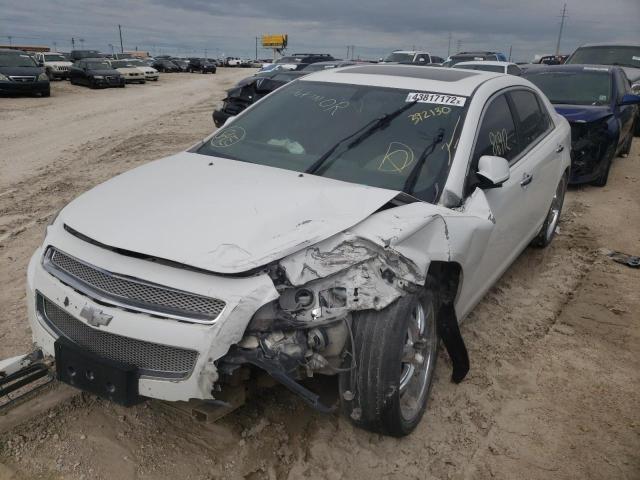 1G1ZE5E72BF392130 - 2011 CHEVROLET MALIBU LTZ თეთრი ფოტო 2