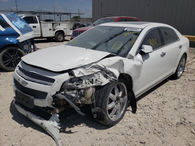 1G1ZE5E72BF392130 - 2011 CHEVROLET MALIBU LTZ თეთრი ფოტო 9