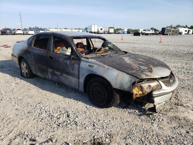 2G1WF52E849123287 - 2004 CHEVROLET IMPALA SILVER photo 1