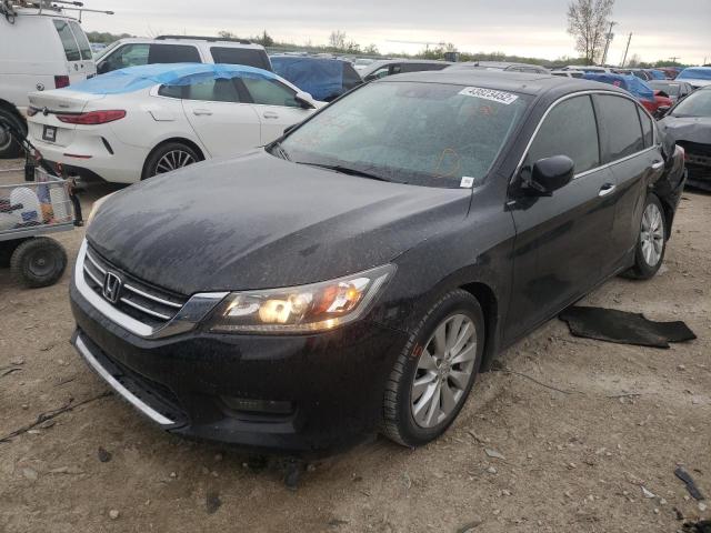 1HGCR2F80FA275612 - 2015 HONDA ACCORD EXL BLACK photo 2