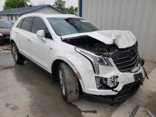 1GYKNBRS3HZ286843 - 2017 CADILLAC XT5 LUXURY WHITE photo 1