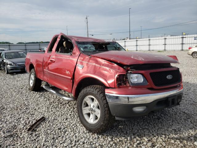 1FTRX18L33NB76524 - 2003 FORD F150 4WD MAROON photo 1