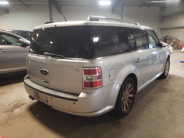 2FMGK5CC6CBD05352 - 2012 FORD FLEX SILVER photo 4