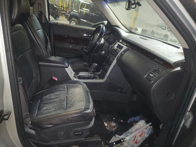 2FMGK5CC6CBD05352 - 2012 FORD FLEX SILVER photo 5