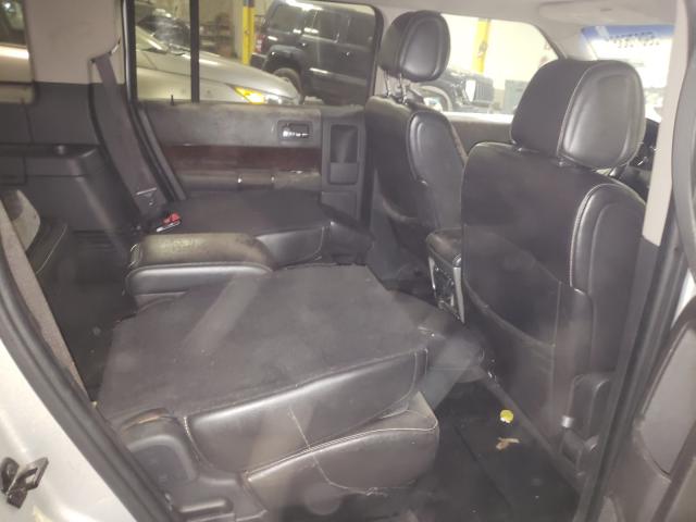 2FMGK5CC6CBD05352 - 2012 FORD FLEX SILVER photo 6