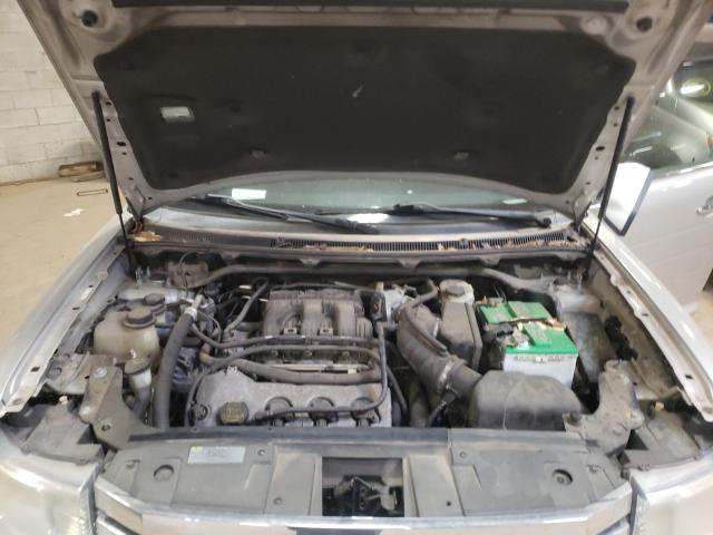 2FMGK5CC6CBD05352 - 2012 FORD FLEX SILVER photo 7