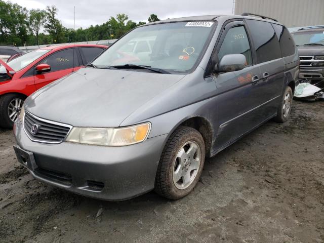 2HKRL18651H509051 - 2001 HONDA ODYSSEY EX SILVER photo 2