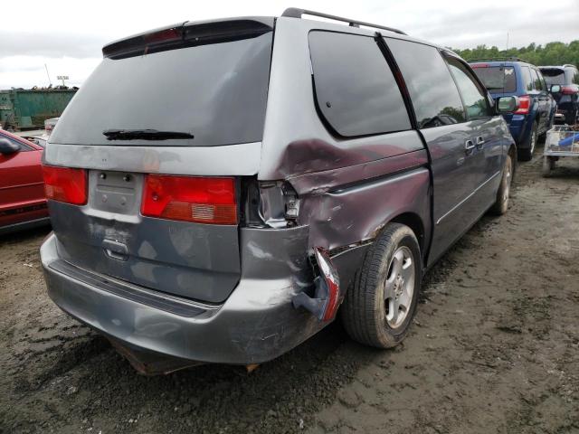 2HKRL18651H509051 - 2001 HONDA ODYSSEY EX SILVER photo 4