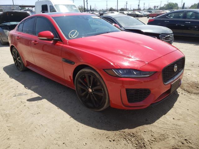 SAJAT4GX5LCP56434 - 2020 JAGUAR XE R-DYNAM RED photo 1