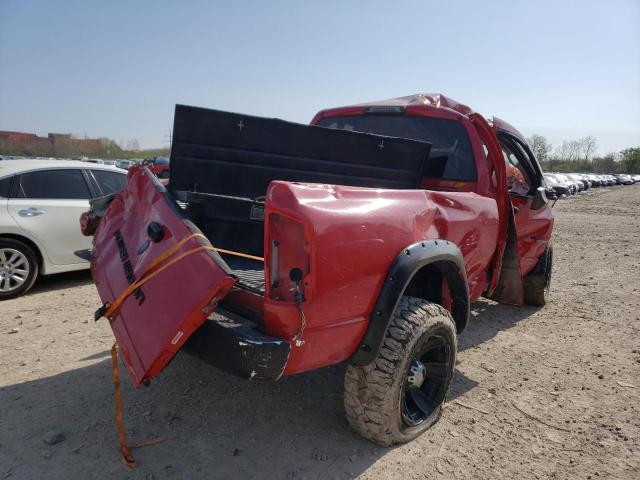 3D7KS28D65G900304 - 2005 DODGE RAM 2500 S RED photo 4